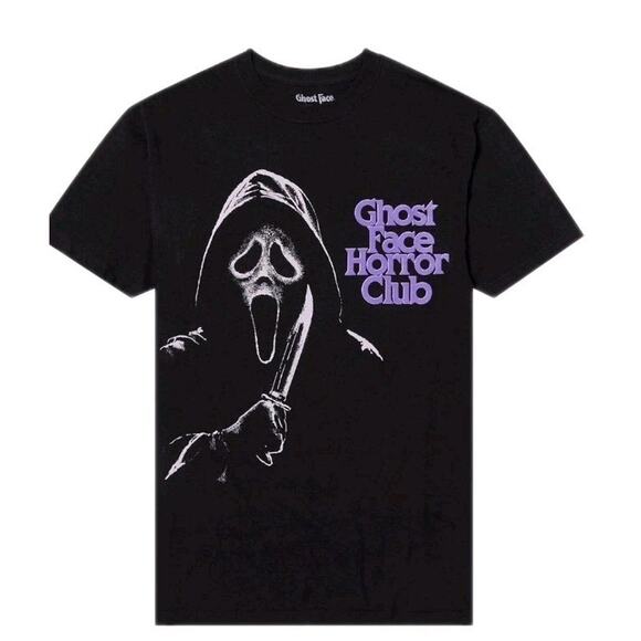SCREAM Icon GHOST FACE Horror Club Unisex T-Shirt~Size Large 2XL New! - Picture 1 of 6